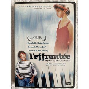 L’Effrontee DVD 2003 Charlotte Gainsbourg Claude Miller French English Subtitles